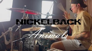 Nickelback  Animals Drum Cover [upl. by Jeffrey122]