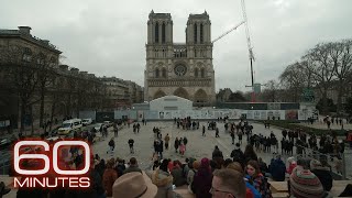 Reconstruction continues at the Cathedral of Notre Dame 4 years after fire  60 Minutes [upl. by Caitrin974]