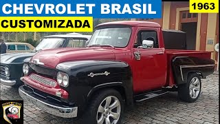 CHEVROLET BRASIL 1963  SHOW CUSTOMIZAÇÃO [upl. by Ahtibbat]