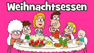 ♪♪ Kinderlied Weihnachten Familie – Weihnachtsessen  Hurra Kinderlieder  Weihnachtslieder [upl. by Riti]