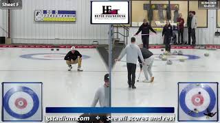 Curling Stadium Fargo  Sheet F 020424 [upl. by Nawor]