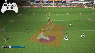 Rugby League Live 4  In Play Kicking Tutorial [upl. by Mittel774]