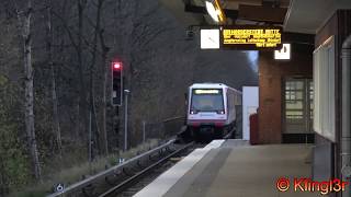 4K UBahn Hamburg  Ausfahrt eines DT4 in Großhansdorf U1 [upl. by Roi304]