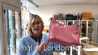 Aspinal of London Hobo Bag Review [upl. by Idden]