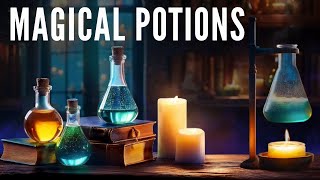 Magical Potions  Ambient Magic School Soundscape Filled with Fun Surprises Perfect Background [upl. by Adiahs]