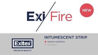 Exi Fire Exitex Intumescent Seals Installation Video [upl. by Eibreh]