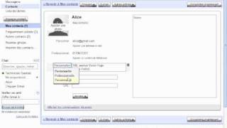 Comment modifier un contact sur Gmail [upl. by Saffier174]