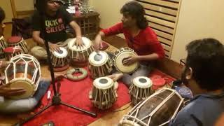 Best recording sessions with Ustad Fateh Sulemani Sandesh Vishwa  Imran Sadani Kartik Vishwa [upl. by Felton]