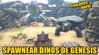 COMO SPAWNEAR CRIATURAS DE GENESIS EN CUALQUIER MAPA COMANDOS [upl. by Eybba635]