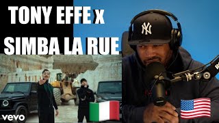 AMERICAN 🇺🇸 REACTS TO 🇮🇹 Tony Effe Simba La Rue  CARRARA [upl. by Odlanier827]