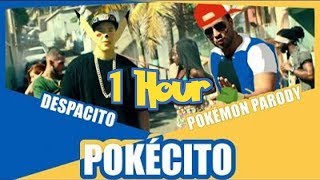 『Pokécito』 Despacito Pokémon Parody feat Eric H 1 Hour [upl. by Hanala]