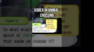 KOREA IN ANIMAL CROSSING animalcrossing animalcrossinggameplay bts korea [upl. by Theressa]