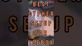 BEST CYPHER SETUP FOR ICEBOX USED IN VCT 20222024 valorant valorantclips gaming cyphersetup [upl. by Friedrich584]