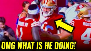 49ers Deebo Samuel CHOKES Teammate on LIVE TV [upl. by Deborath]