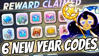 6 NEW YEAR Coupon CODES 😭 Cookie Run Kingdom 2024 [upl. by Vastah]