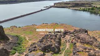 Horsethief Butte  Drone View  Mazamas BCEP Hike 7 [upl. by Haldane]