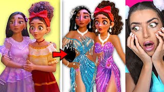 ENCANTO Characters GLOW UP into MODELS AMAZING TRANSFORMATIONS [upl. by Assirok699]