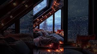 relax cosyatmosphere wintercabin forest cosyambience winterhome peace cozynature [upl. by Meit857]