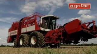 Agrifac self propelled sugar beet harvester Quatro [upl. by Nadean]