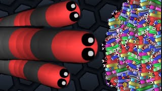 JOGO DA COBRINHA  Slitherio Vermelha e Preta  EP05 [upl. by Derick]