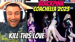 BEST HEADLINER BLACKPINK COACHELLA 2023  KILL THIS LOVE PERFORMANCE  REACTION [upl. by Renard]