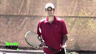 Winning Tennis with Jeff Salzenstein OneHanded Slice Backhands [upl. by Bridwell]