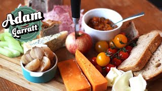 How to make a proper ploughmans lunch  British recipes [upl. by Knipe]