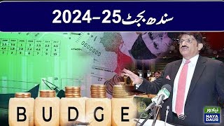 🔴LIVE  Sindh Budget 202425  Sindh Assembly Session  Nayadaur [upl. by Assiralk259]