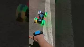 This RC stunt car toy including a watch and gesture remote control 24G remote control technology [upl. by Tarabar702]