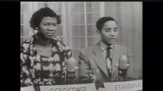 1957 high school debate in USA between students from various African countries [upl. by Nnyleuqcaj151]