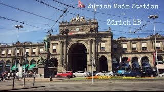 Zurich Main Station  Zürich HB [upl. by Ahsiken]