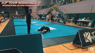 AJP TOUR SEOUL 국제주짓수대회 2024 IN 안산 주니어 여성 화이트 그레이 44kg 결승 강담인 vs 김수빈 [upl. by Petit]