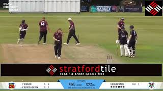 StratforduponAvon CC Stratford Bards v Kineton CC 1st XI [upl. by Amargo]