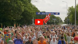 4Daagse 2023 The Ultimate Walking Experience  4Days Marches Live [upl. by Gudrun911]