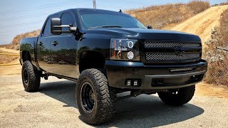 My Lifted 2011 Chevy Silverado LTZ 62L 4X4 walk around [upl. by Artemahs993]