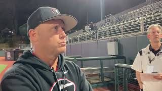 Georgia baseball coach Wes Johnson previews SEC opener at Kentucky talks 105 win over Iowa [upl. by Rao]