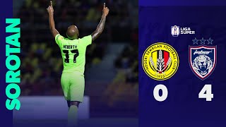 Negeri Sembilan FC 0  4 Johor Darul Tazim  Sorotan Perlawanan Liga Super 202425 [upl. by Thedrick]