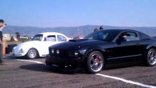 mustang roush vs vocho 1900cc [upl. by Noach]