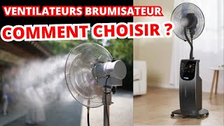 Ventilateur Brumisateur  comment le choisir  Notre guide dachat pour lété et la canicule [upl. by Buyse]