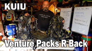 Kuiu Venture 2300 And 1800 Packs Are Back [upl. by Mellar]