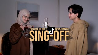 SINGOFF TIKTOK SONGS PART 17  Penjaga Hati Greedy Terminator vs EltasyaNatasha [upl. by Notyard]