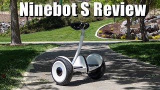 Ninebot S Self Balancing Hover Board Review [upl. by Oinoitna655]