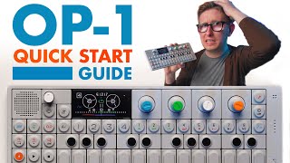 Teenage Engineering OP1 Quick Start Guide  How to Use and Make Music Fast [upl. by Aihsinyt519]