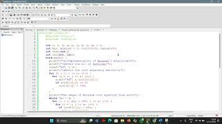 Minimum Spanning Tree Using Kruskals Algorithm [upl. by Dressler994]