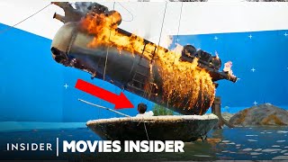 How RRRs Moving Train Stunt Was Shot  Movies Insider  Insider [upl. by Nwahsyar]