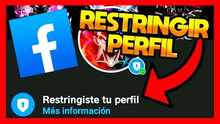 ✅COMO RESTRINGIR MI PERFIL EN FACEBOOK TUTORIAL RAPIDO [upl. by Ailadgim]