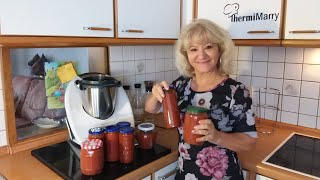 Tomatensoße einkochen Thermomix TM 6 TM 5 [upl. by Lednem]