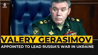 Russia appoints Valery Gerasimov to lead offensive in Ukraine [upl. by Ahpla779]