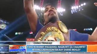 News to Go  Filipinos celebrate Pacquiaos victory over Mosley 5911 [upl. by Aisha377]