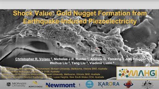 Shock Value Gold nugget formation from earthquakeinduced piezoelectricity in quartz [upl. by Ardua]